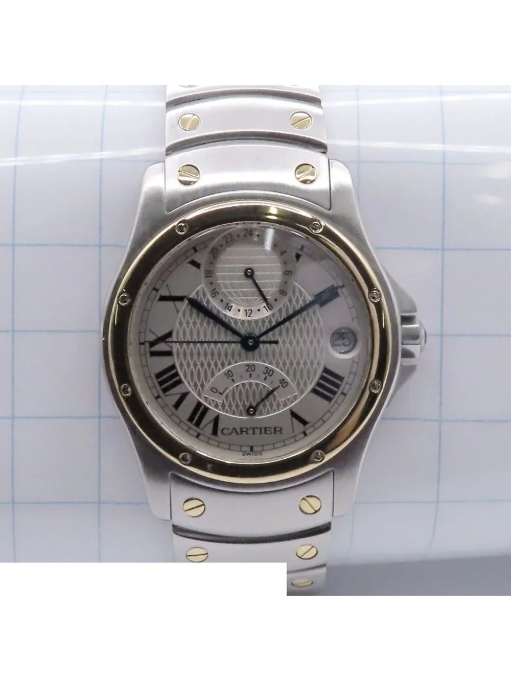Cartier Santos Ronde Silver Stainless Steel Anniversary This Exclusive Watch